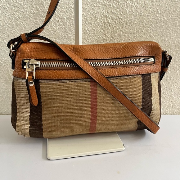 Burberry Haymarket crossbody bag